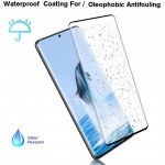 Wholesale 3D Tempered Glass Full Screen Protector with Working Adhesive In Screen Finger Scanner for Samsung Galaxy S21 5G (Clear)